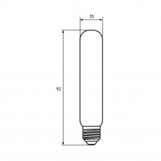 Декоративная лампа "колба" Eurolamp ArtDeco Т30 30W E27 2700K (dimmable) Декоративная лампа "колба" Eurolamp ArtDeco Т30 30W E27 2700K (dimmable)