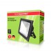 Уличный LED-прожектор Euroelectric COB 50Вт, 6500K (черный)