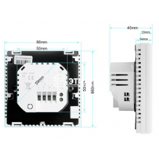 Программируемый терморегулятор для теплого пола HOF pro