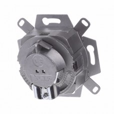 Механізм подвійної комп'ютерної розетки Jung ECO profi RJ46 Cat6 (екранована)