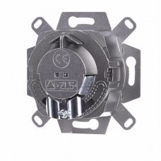 Механизм компьютерной розетки Jung ECO profi  RJ46 Cat6 (экранированная) (арт. EPUAE8UPOK6)