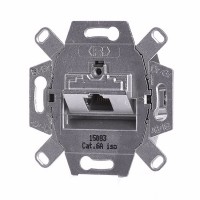 Механизм компьютерной розетки Jung ECO profi  RJ46 Cat6 (экранированная) (EPUAE8UPOK6)