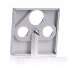 Накладка на TV+R+SAT-розетку Jung ECO profi. Колір: Алюміній