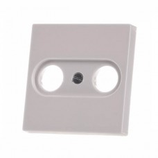 Накладка на TV+R-розетку Jung ECO profi. Цвет "Слоновая Кость" (арт. A561PLTV)