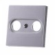 Накладка на TV+R-розетку Jung ECO profi Цвет "Алюминий" (A561BFPLTVAL)