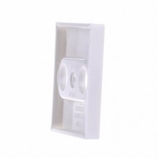 Накладка на TV+R-розетку Jung ECO profi. Цвет "Белый" (арт. A561PLTVWW)