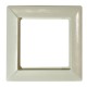 Рамка одноместная Jung ECO profi. Цвет "Слоновая Кость" (EP481)
