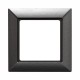 Рамка одноместная Jung ECO profi. Цвет "Антрацит" (EP481AN)