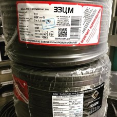 Кабель монолітний (плоский) ЗЗЦМ  ВВГ-п 2х1.5