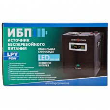 Джерело безперебійного живлення (ДБЖ) з правильною синусоїдою 12V LPY-W-PSW-800VA+(560Вт)5A/15A (4143)