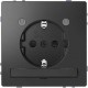 MTN2304-6034 Розетка з/к с LED модулем Merten D-Life "Антрацит" MTN2304-6034 Розетка з/к с LED модулем Merten D-Life "Антрацит"