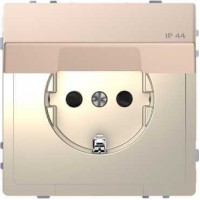 MTN2314-6051 Розетка з/к и крышкой IP44 Merten D-Life "Шампань" MTN2314-6051 Розетка з/к и крышкой IP44 Merten D-Life "Шампань"