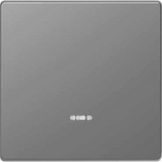 MTN3320-6036 Клавиша одинарная с LED-индикацией Merten D-Life "Нержавеющая Сталь"