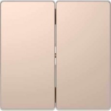 Клавиша двойная Merten D-Life Шампань