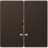 MTN3420-6052 Клавиша двойная с LED-индикацией Merten D-Life "Мокко"