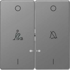 MTN3429-6036 Клавиша двойная LED с символами "звонок" и "горничная" Merten D-Life "Нержавеющая Сталь" MTN3429-6036 Клавиша двойная LED с символами "звонок" и "горничная" Merten D-Life "Нержавеющая Сталь"