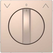 Лицевая панель для поворотного механизма роллет Merten D-Life Шампань