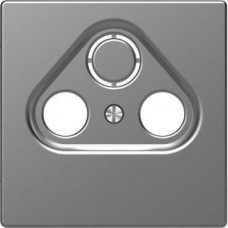 MTN4123-6036 Накладка для TV-розетки Merten D-Life "Нержавеющая Сталь"