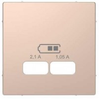 MTN4367-6051 Накладка для USB-розетки Merten D-Life "Шампань"