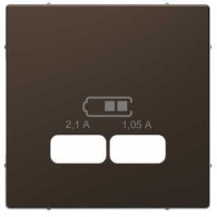 MTN4367-6052 Накладка для USB-розетки Merten D-Life "Мокко"