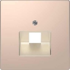 Лицевая панель для одинарной интернет-розетки RJ45 Merten D-Life Шампань