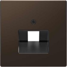 Лицевая панель для одинарной интернет-розетки RJ45 Merten D-Life Мокко