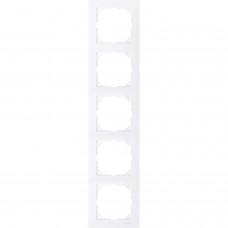 Рамка Merten M-Pure 5 постів біла (MTN4050-3625)