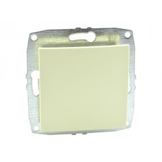 ⚡Механизм одноклавишного выключателя 10А серии Despina (Mono Electric) Белый с клавишей