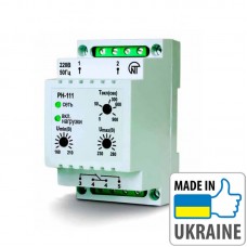 Однофазное реле напряжения Новатек-Электро РН-111
