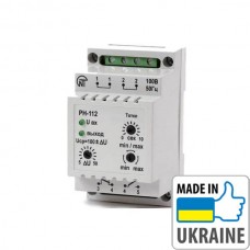 Универсальное электронное реле max/min напряжения Новатек-Электро РН-112 (NTRN122LV) NTRN122LV