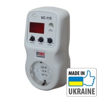 Однофазне реле напруги типа "вольт-контроль" Новатек-Електро VC-115 (NTRN115VC)