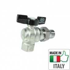 Кран-американка Rigamonti кутовий "метелик" PN35 1"