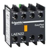 Блок вспомогательных контактов TeSys - 2NO + 2NC - винтовые зажимы (LAEN22) Блок вспомогательных контактов TeSys - 2NO + 2NC - винтовые зажимы (LAEN22)