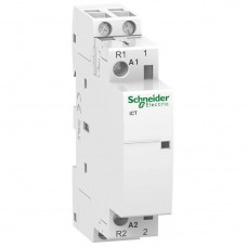 Модульний контактор Schneider Electric Acti 9 iCT, 63 А, 2NO, 24В, ~50 Гц