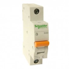 ⚡ (11209) Автоматический выключатель Schneider Electric ВА63 Домовой, 63А, 1 полюс