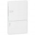 Щит вбудований Mini Pragma білі двері, 1 ряд, 4 модулі, Schneider Electric, Італія (MIP22104)