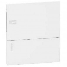 ⚡Щит встраиваемый Mini Pragma белые двери, 1 ряд, 6 модулей, Schneider Electric, Италия (MIP22106)