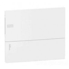 ⚡Щит встраиваемый Mini Pragma белые двери, 1 ряд, 12 модулей, Schneider Electric, Италия (MIP22112)