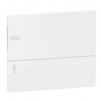 ⚡Щит вбудований Mini Pragma білі двері, 1 ряд, 18 модулів, Schneider Electric, Італія (MIP22118) ⚡Щит вбудований Mini Pragma білі двері, 1 ряд, 18 модулів, Schneider Electric, Італія (MIP22118)