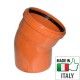Колено (отвод) монтажное PVC для наружной канализации Redi O315x30°