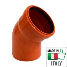 Колено (отвод) монтажное PVC для наружной канализации Redi Ø500x45°, 71120