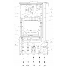 Газовый котел Rocterm Diamond TD-B24 (24 кВт, 240 м2)