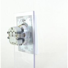 Розетка з заземленням Schneider Asfora 16А біла (EPH2900121)