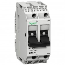 Автоматичний вимикач для захисного двигуна Schneider Electric TeSys 2П-12A-id-165А (GB2DB20)