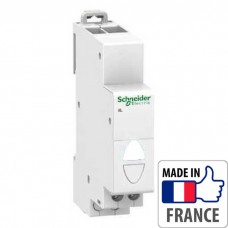 Світловий індикатор на DIN-рейку Schneider Electric Acti 9 iIL, простий індикатор, білий, 12-48В змін./пост. струму