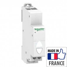 Світловий індикатор на DIN-рейку Schneider Electric Acti 9 iIL, подвійний індикатор, 110-230В змін. струму Світловий індикатор на DIN-рейку Schneider Electric Acti 9 iIL, подвійний індикатор, 110-230В змін. струму