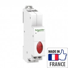 Световой индикатор на DIN-рейку Schneider Electric Acti 9 iIL, индикатор трехфазного напряжения, красный/красный/красный, 230-400В пер. тока (3 фазы) A9E18327