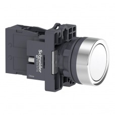 XA2EH011 Кнопка з фіксацією, біла, 1 НВ