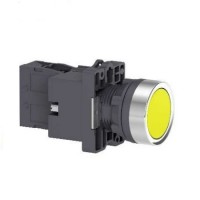 XA2EW35Q1 Кнопка с подсветкой, LED, 380В, желтая, 1НО XA2EW35Q1 Кнопка с подсветкой, LED, 380В, желтая, 1НО