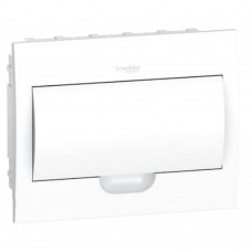 Щиток розподільчий вбудований Schneider Electric Easy9 на 12 модулів, білі дверцята